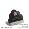 Plaque funéraire marbre-noir 1 Plaquedeces.fr